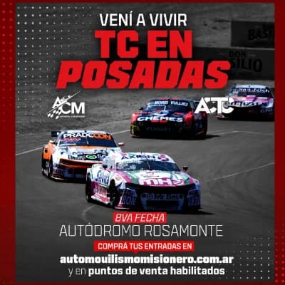 Turismo Carretera 2026 Posadas | 11 y 12 de Julio